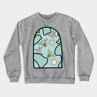 Earth window #1 Crewneck Sweatshirt